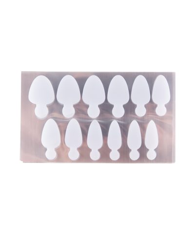 Alternative view of Silicone French forms for upper forms