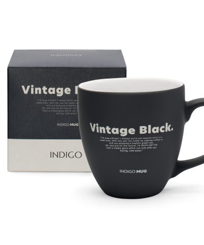 Alternative view of Vintage Black Mug