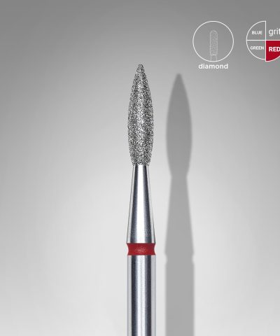 STALEKS Diamant freser flamme rød ø 2,1 mm