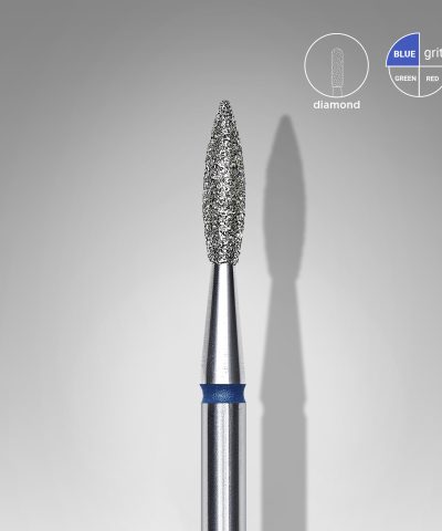 STALEKS Diamant freser flamme blå ø 2,1 mm