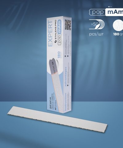 STALEKS Engangs hvite filer papmAm EXPERT 22 150 grit (50 stk)