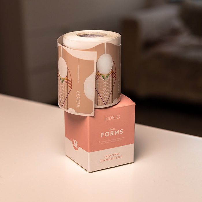 Nail forms by Joanna Bandurska - 100 pcs - Image 3