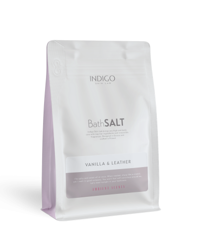 Badesalt 700g Vanilla & Leather