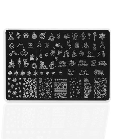 Indigo Stamping Plate Winter 1