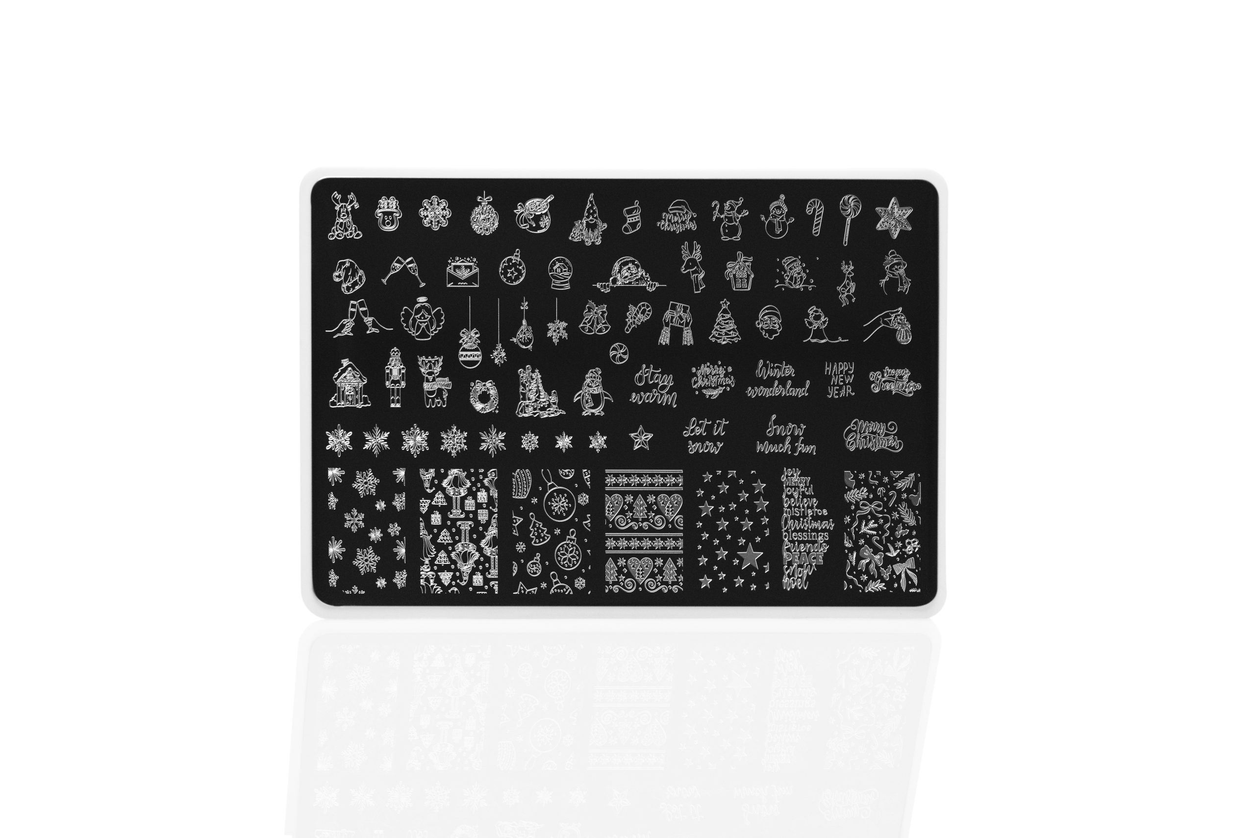 Indigo Stamping Plate Winter 1