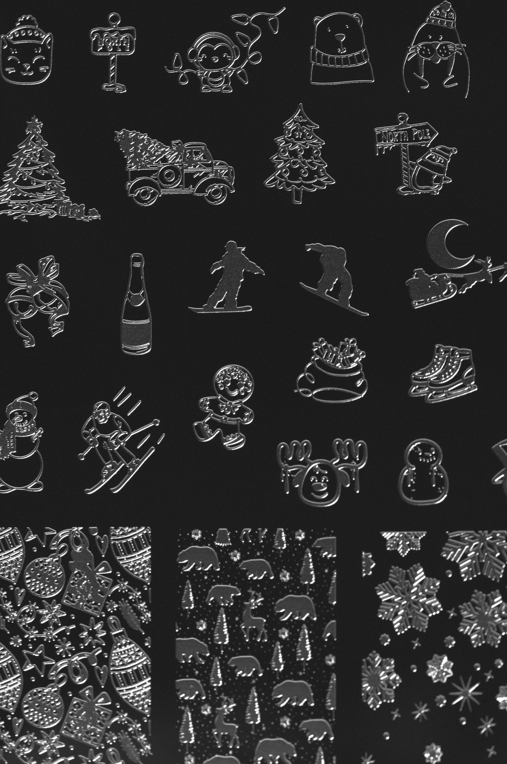 Indigo Stamping Plate Winter 2 - Image 5