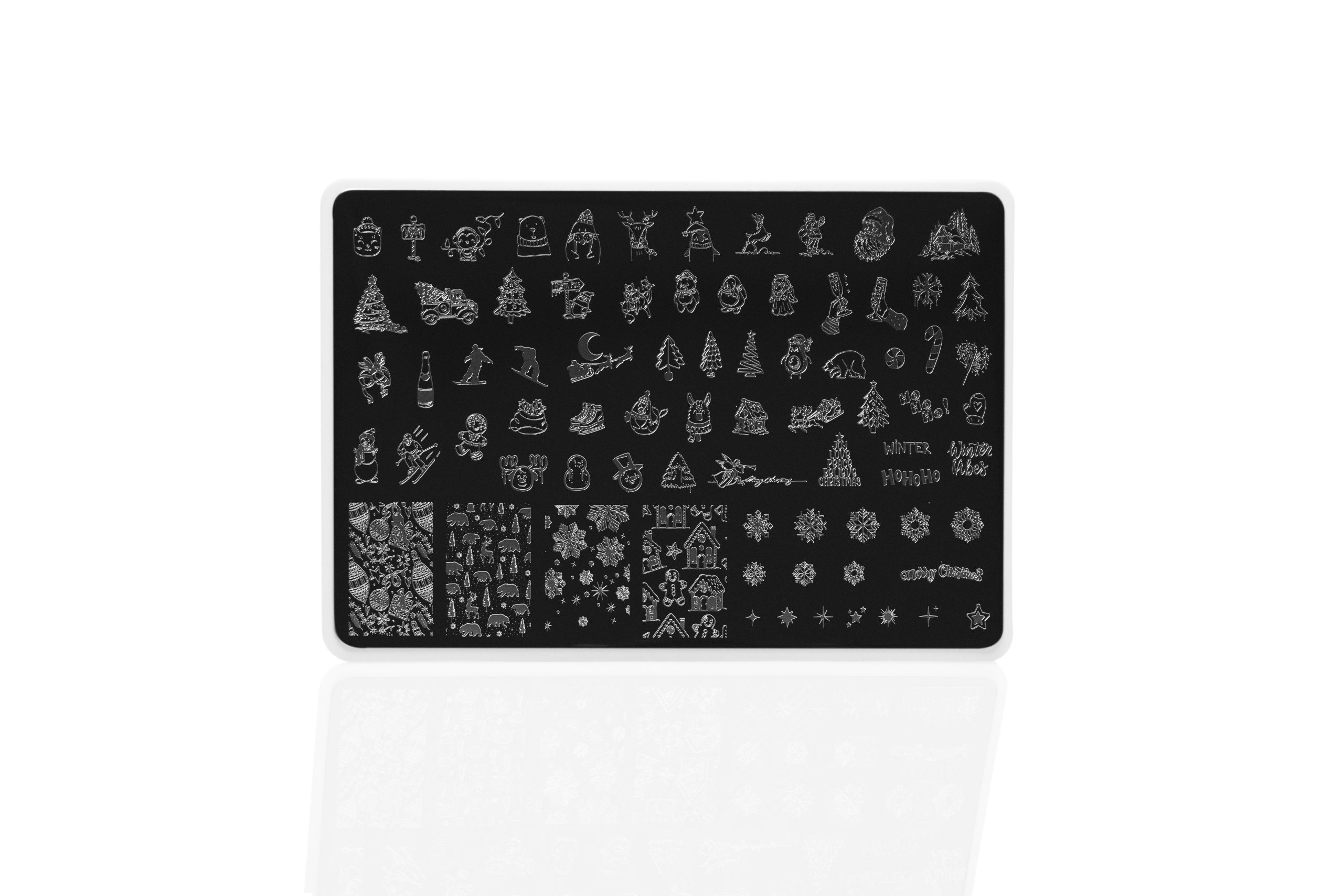 Indigo Stamping Plate Winter 2