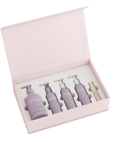Medium Spa Set - Vanilla & Leather