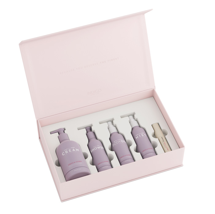 Medium Spa Set - Vanilla & Leather