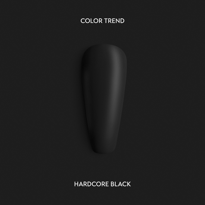 Hardcore Black Gel Polish - Image 2