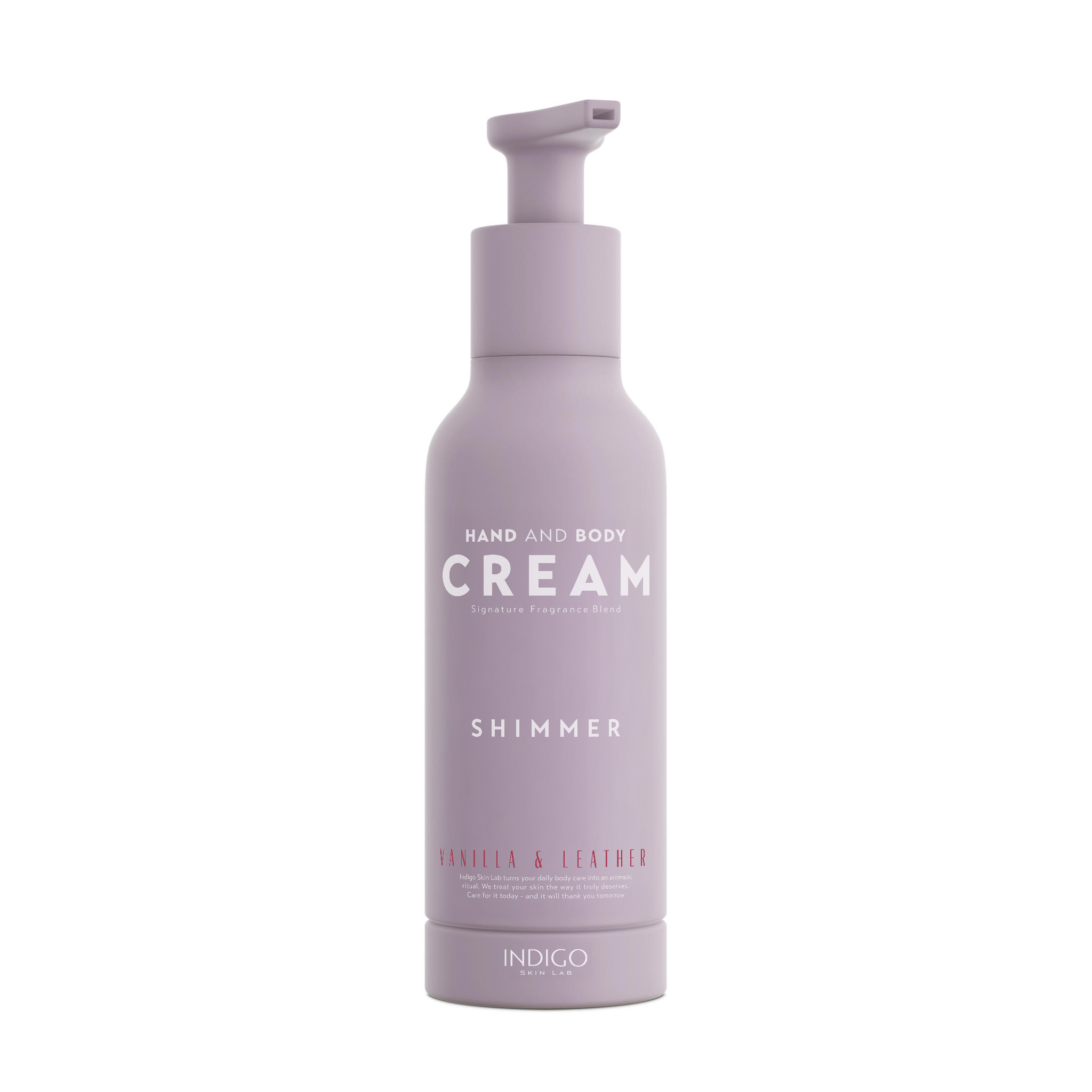 Vanilla & Leather Shimmer Hand & Body Cream 140 ml