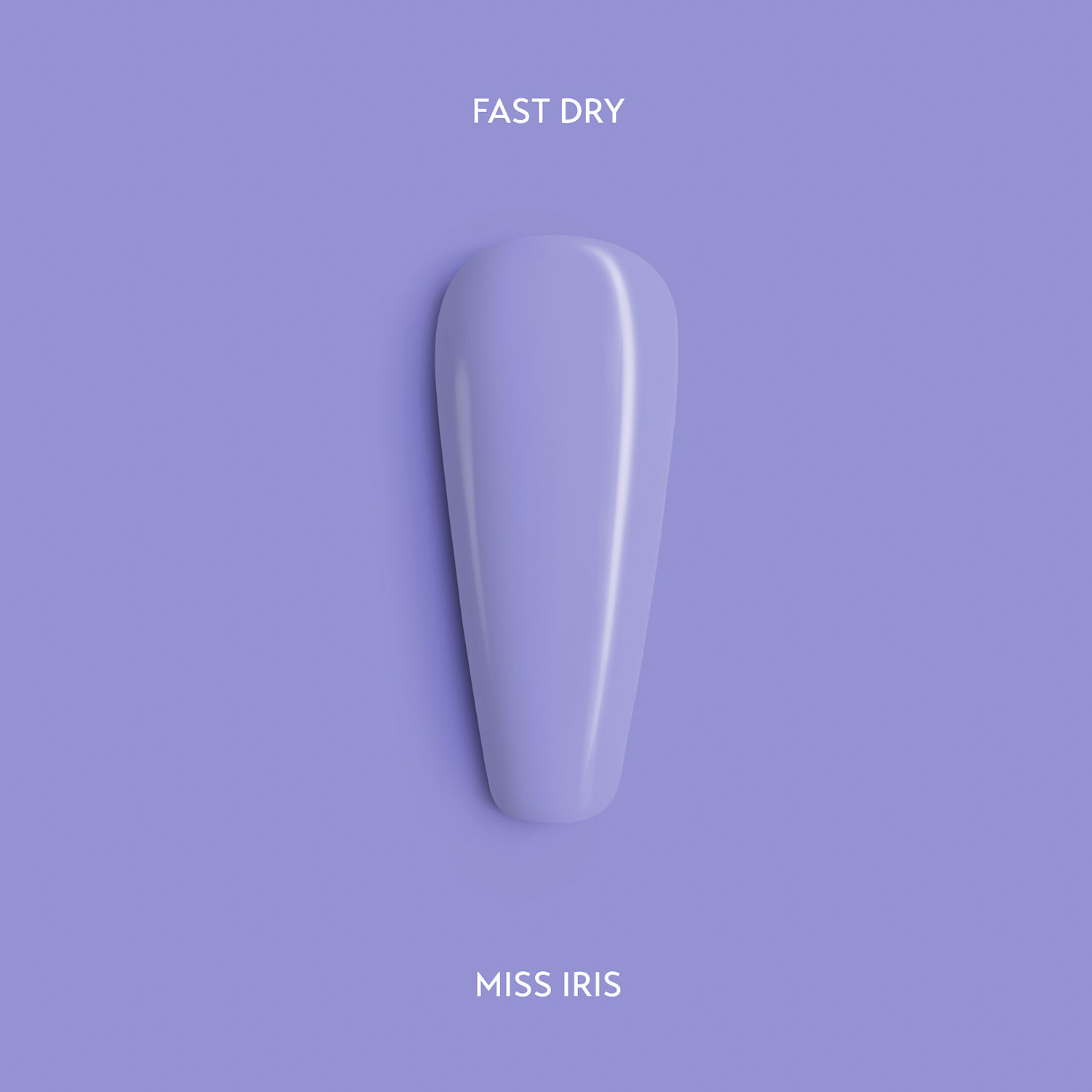 Nail Polish Fast Dry Miss Iris