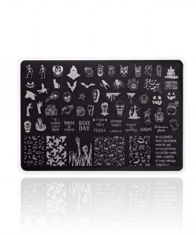 Indigo Stamping Plate Halloween 1