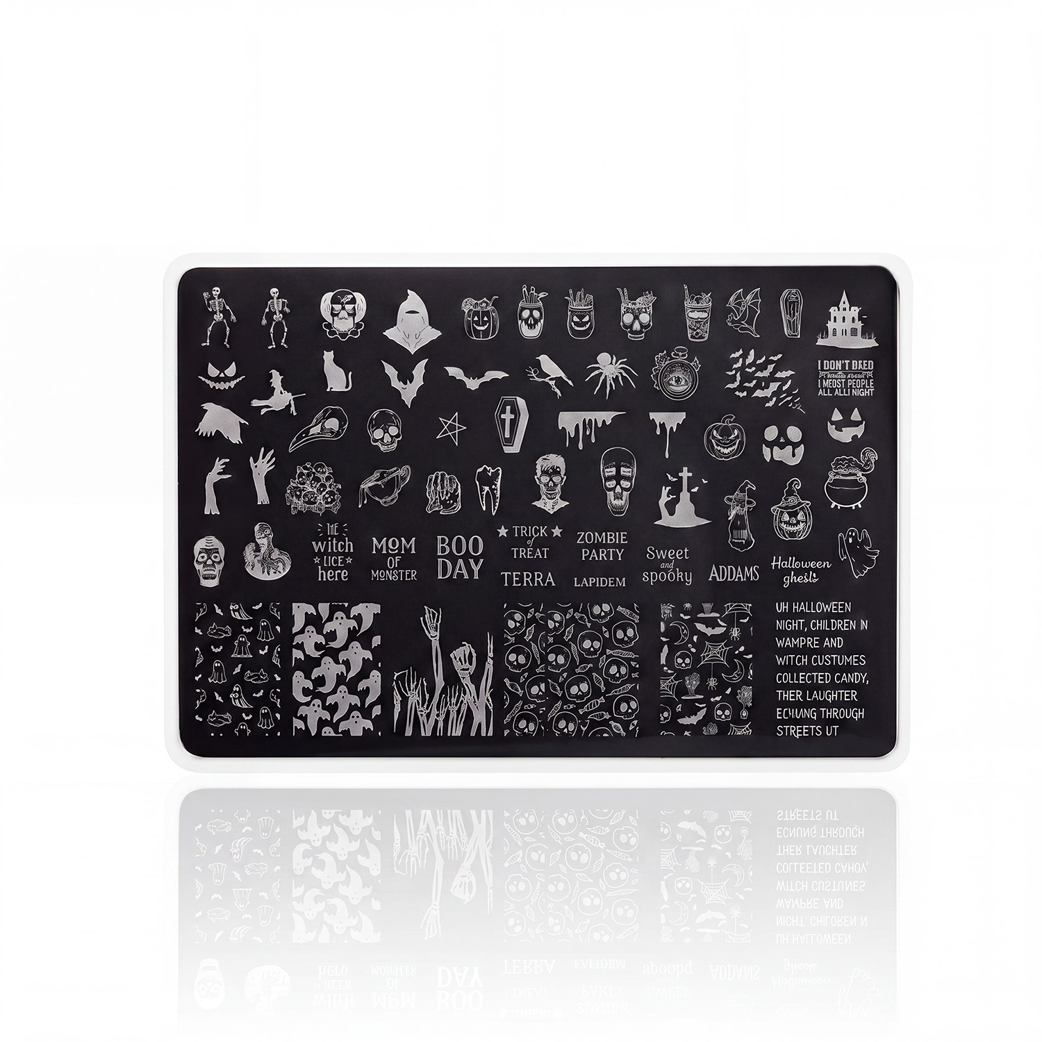 Indigo Stamping Plate Halloween 1