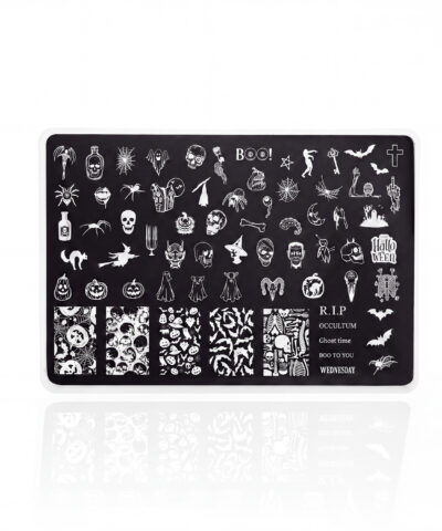 Indigo Stamping Plate Halloween 2